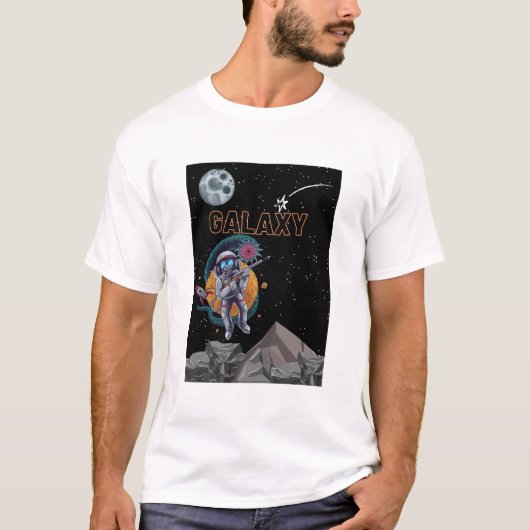 GALAXY-Affe T-Shirt (Vorderseite)
