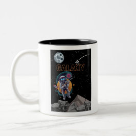 GALAXY-Affe Zweifarbige Tasse
