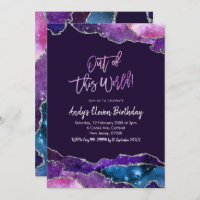 Galaxy Agate Out Of This World Elven Birthday