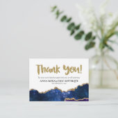 *~* Galaxy AGATE QR Logo DANK IHNEN AP8 Begleitkarte (Stehend Vorderseite)