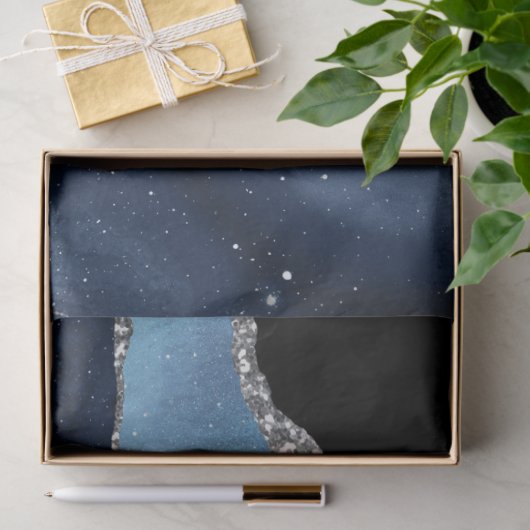 Galaxy Agate Serie Design 8 Gewebepapier Seidenpapier (Geschenk)