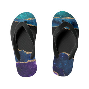 Galaxy Agate Series Design 10 Kinderbadesandalen