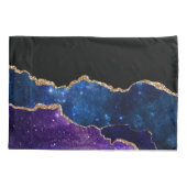 Galaxy Agate Series Design 10 Kissenbezug (Rückseite-Links)