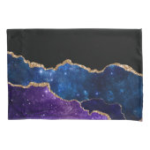 Galaxy Agate Series Design 10 Kissenbezug (Vorderseite-Links)