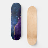 Galaxy Agate Series Design 10 Skateboard (Vorderseite)