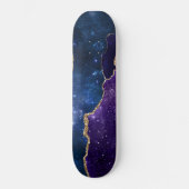Galaxy Agate Series Design 10 Skateboard (Vorderseite)
