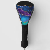 Galaxy Agate Series Design 13 Golf Headcover (Vorderseite)