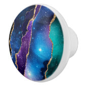 Galaxy Agate Series Design 13 Keramikknauf (Rechts)