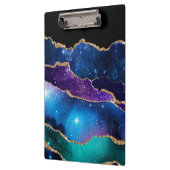 Galaxy Agate Series Design 13 Klemmbrett (Links)