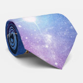 Galaxy Agate Series Design 13 Krawatte (Gerollt)