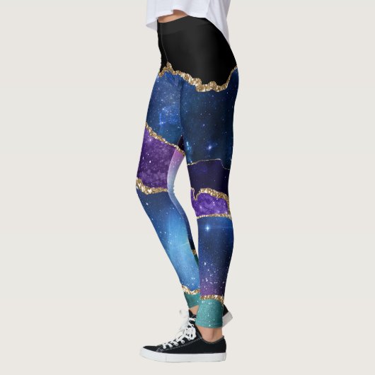Galaxy Agate Series Design 13 Leggings (Links)