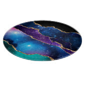 Galaxy Agate Series Design 13 Schneidebrett (Ecke)