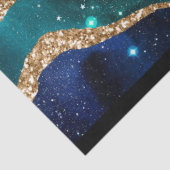 Galaxy Agate Series Design 13 Seidenpapier (Ausschnitt)