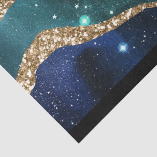 Galaxy Agate Series Design 13 Seidenpapier (Ausschnitt)