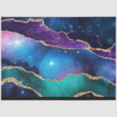 Galaxy Agate Series Design 13 Seidenpapier (Vorderseite)