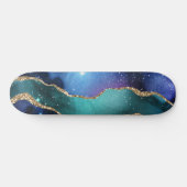 Galaxy Agate Series Design 13 Skateboard (Horizontal)