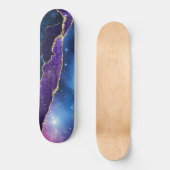 Galaxy Agate Series Design 13 Skateboard (Vorderseite)