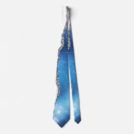 Galaxy Agate Series Design 16 Krawatte (Vorderseite)