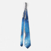 Galaxy Agate Series Design 16 Krawatte (Rückseite)
