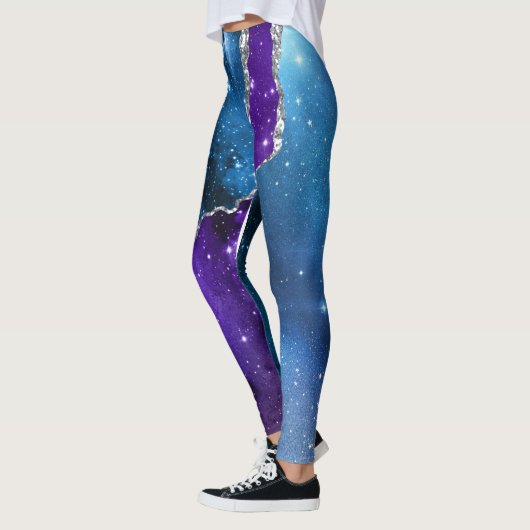 Galaxy Agate Series Design 16 Leggings (Links)