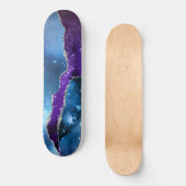 Galaxy Agate Series Design 16 Skateboard (Vorderseite)