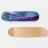 Galaxy Agate Series Design 16 Skateboard (Horizontal)