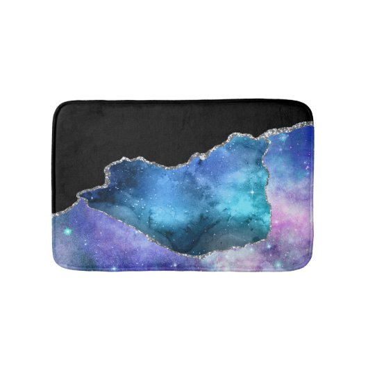 Galaxy Agate Series Design 17 Badematte (Vorderseite)