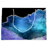 Galaxy Agate Series Design 17 Große Geschenktüte (Vorderseite)