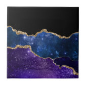 Galaxy Agate Series Design 1 Fliese (Vorderseite)