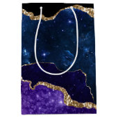 Galaxy Agate Series Design 1 Mittlere Geschenktüte (Vorderseite)