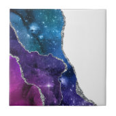 Galaxy Agate Series Design 23 Fliese (Vorderseite)