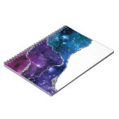 Galaxy Agate Series Design 23 Notizblock (Linke Seite)