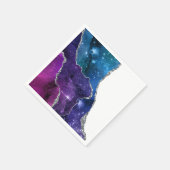 Galaxy Agate Series Design 23 Serviette (Ecke)