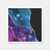 Galaxy Agate Series Design 23 Serviette (Vorderseite)