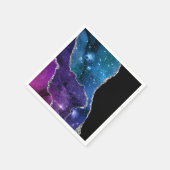 Galaxy Agate Series Design 23 Serviette (Ecke)