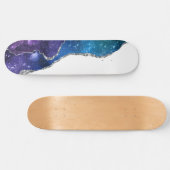 Galaxy Agate Series Design 23 Skateboard (Horizontal)