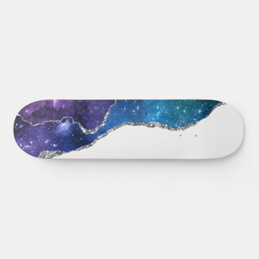 Galaxy Agate Series Design 23 Skateboard (Horizontal)