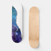 Galaxy Agate Series Design 23 Skateboard (Vorderseite)