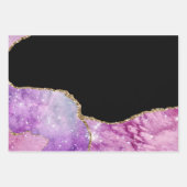 Galaxy Agate Series Design 2 Geschenkpapier Set (Vorderseite 3)
