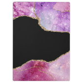 Galaxy Agate Series Design 2 Klemmbrett (Rückseite)