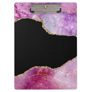 Galaxy Agate Series Design 2 Klemmbrett