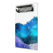 Galaxy Agate Series Design 4 Mini Klemmbrett (Gewinkelt2)