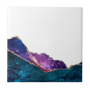 Galaxy Agate Series Design 6 Fliese