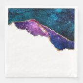 Galaxy Agate Series Design 6 Serviette (Vorderseite)