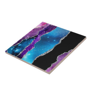 Galaxy Agate Series Design 7 Fliese