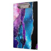 Galaxy Agate Series Design 7 Klemmbrett (Links)