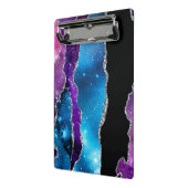 Galaxy Agate Series Design 7 Mini Klemmbrett (Gewinkelt2)