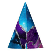 Galaxy Agate Series Design 7 Partyhütchen (Rückseite)