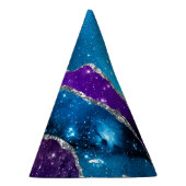 Galaxy Agate Series Design 7 Partyhütchen (Rechts)