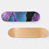 Galaxy Agate Series Design 7 Skateboard (Horizontal)